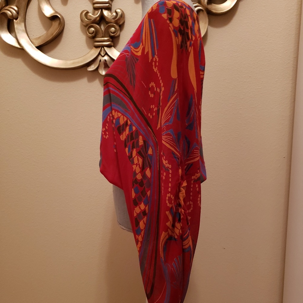 free people - Red and Blue Top - Picture 2 of 5